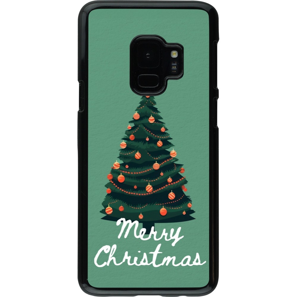 Samsung Galaxy S9 Case Hülle - Christmas 25 Xmas Tree