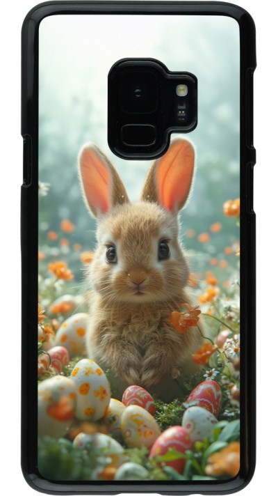 Samsung Galaxy S9 Case Hülle - Easter 2026 Rabbit in the garden