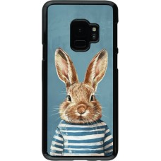 Samsung Galaxy S9 Case Hülle - Easter 2026 Rabbit navy