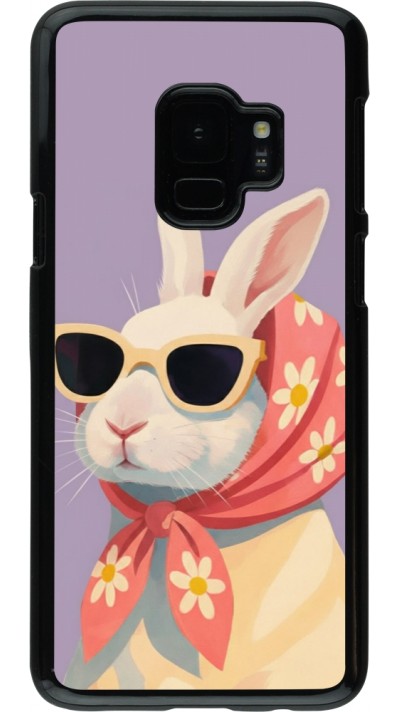 Samsung Galaxy S9 Case Hülle - Easter 2026 Rabbit with scarf