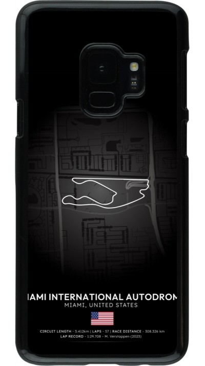 Samsung Galaxy S9 Case Hülle - F1 Track 2025 Miami