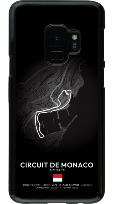 Samsung Galaxy S9 Case Hülle - F1 Track 2025 Monaco