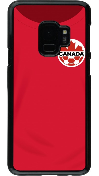 Samsung Galaxy S9 Case Hülle - Kanada 2022 personalisierbares Fussballtrikot