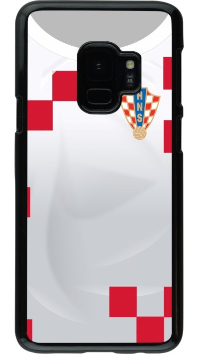 Samsung Galaxy S9 Case Hülle - Kroatien 2022 personalisierbares Fussballtrikot