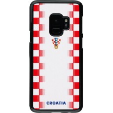 Samsung Galaxy S9 Case Hülle - Kroatien 2026 personalisierbares Fussballtrikot
