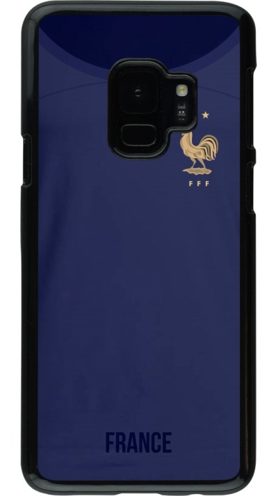 Samsung Galaxy S9 Case Hülle - Frankreich 2022 personalisierbares Fussballtrikot