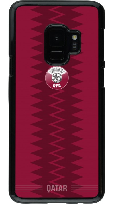 Samsung Galaxy S9 Case Hülle - Qatar 2026 personalisierbares Fussballtrikot