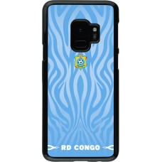 Samsung Galaxy S9 Case Hülle - Demokratische Republik Kongo 2026 personalisierbares Fussballtrikot