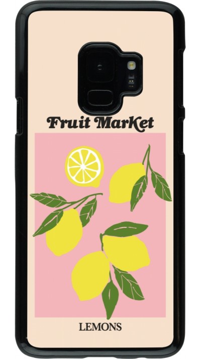 Samsung Galaxy S9 Case Hülle - Fruit market lemons 2026