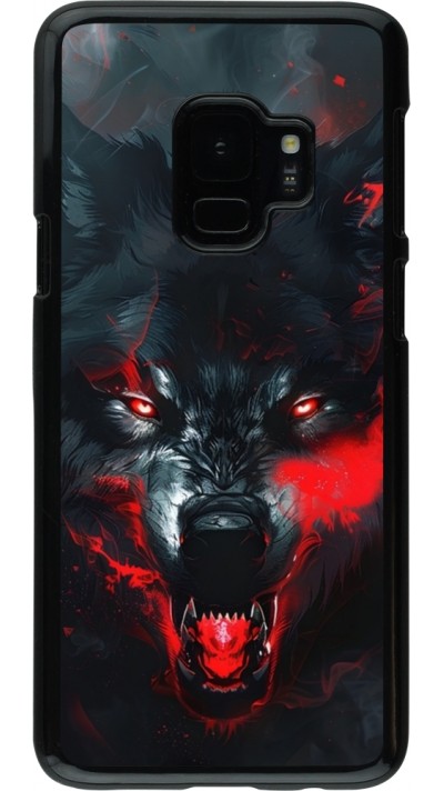 Samsung Galaxy S9 Case Hülle - Halloween 2024 mad werewolf