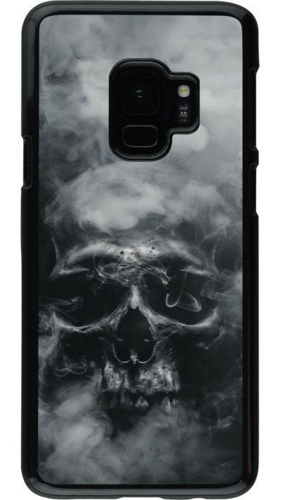 Samsung Galaxy S9 Case Hülle - Halloween 2024 smoky skull