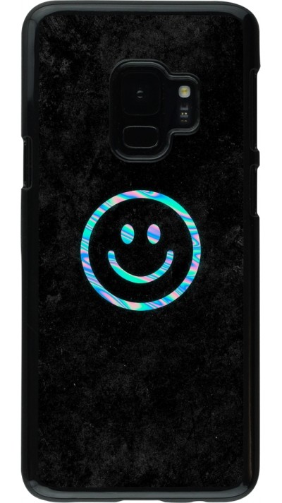 Samsung Galaxy S9 Case Hülle - Happy smiley irisirt