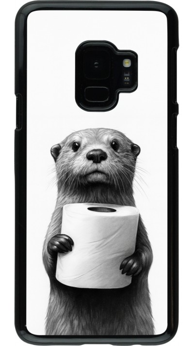 Coque Samsung Galaxy S9 - Loutre papier de toilette