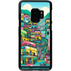 Samsung Galaxy S9 Case Hülle - Medellin Comuna 13 Kunst