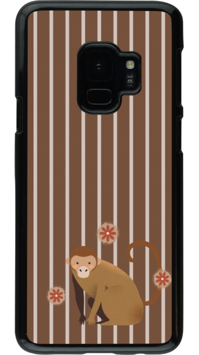 Coque Samsung Galaxy S9 - Monkey with stripes Coque Samsung Galaxy S9 - Monkey with stripes