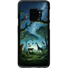 Samsung Galaxy S9 Case Hülle - Paradies der exotischen Tiere