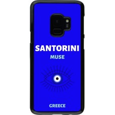 Samsung Galaxy S9 Case Hülle - Pop Summer Destination Santorini
