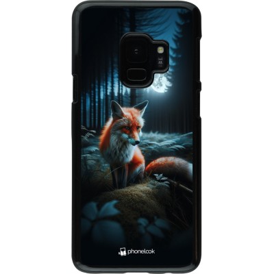 Samsung Galaxy S9 Case Hülle - Fuchs Mond Wald