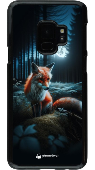 Samsung Galaxy S9 Case Hülle - Fuchs Mond Wald