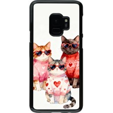 Samsung Galaxy S9 Case Hülle - Saint Valentines Day 26 Cat Love