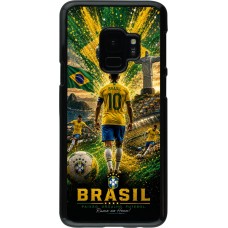 Samsung Galaxy S9 Case Hülle - Fussball Brasilien splash 2026