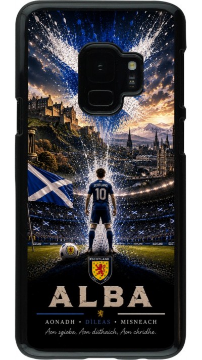 Samsung Galaxy S9 Case Hülle - Fussball Schottland splash 2026
