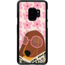 Samsung Galaxy S9 Case Hülle - Dog with newspaper 2026