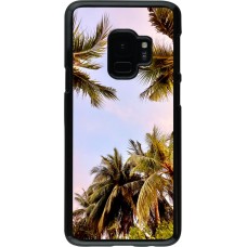 Samsung Galaxy S9 Case Hülle - Summer 2023 palm tree vibe
