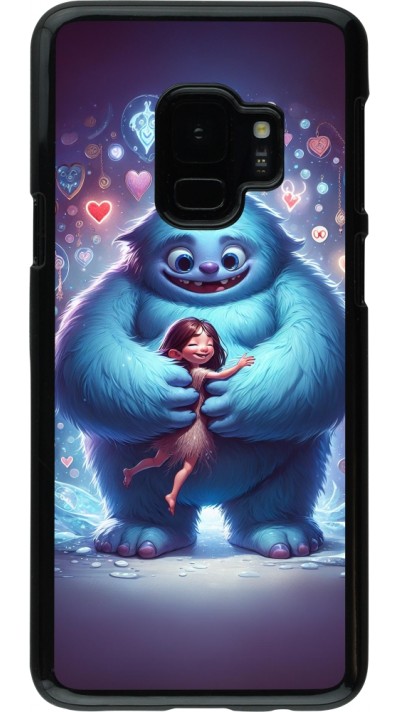 Samsung Galaxy S9 Case Hülle - Valentin 2024 Flauschige Liebe