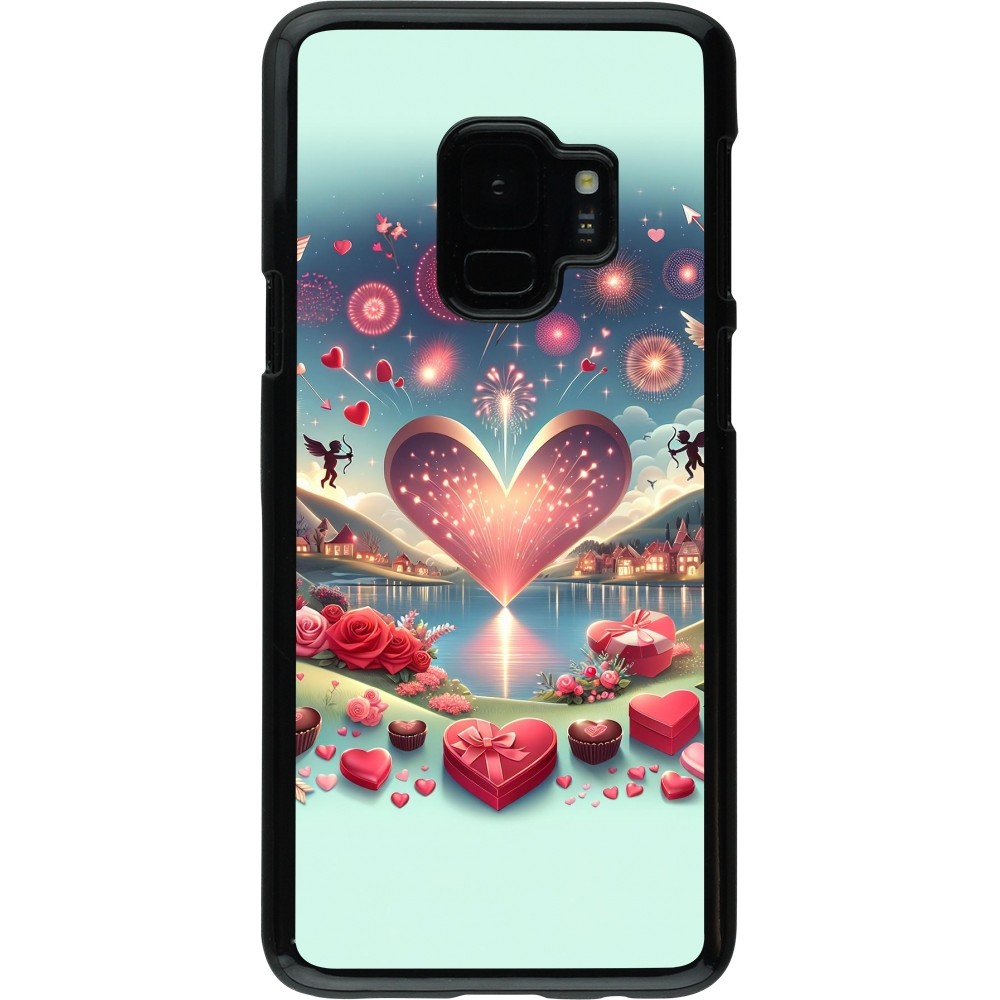 Samsung Galaxy S9 Case Hülle - Valentin 2025 Schick