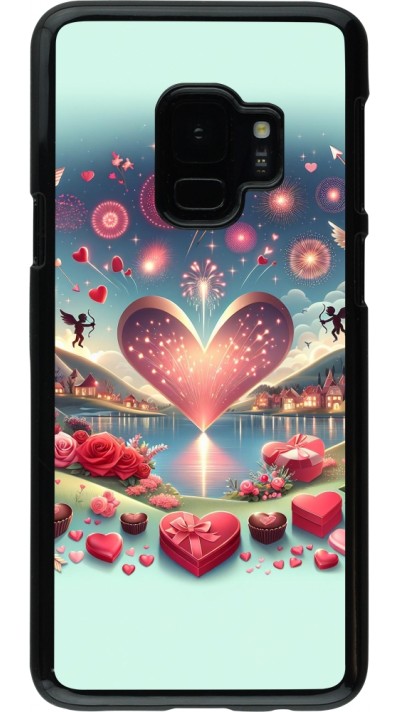 Samsung Galaxy S9 Case Hülle - Valentin 2025 Schick
