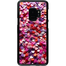 Samsung Galaxy S9 Case Hülle - Valentin 2025 Konfetti
