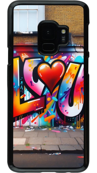 Samsung Galaxy S9 Case Hülle - Valentin 2025 Liebe U Tag