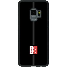 Samsung Galaxy S9 Case Hülle - Silikon schwarz Kanton VS schwarz