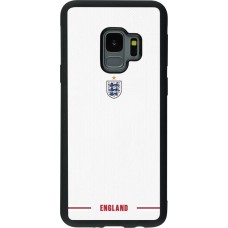 Samsung Galaxy S9 Case Hülle - Silikon schwarz England 2026 personalisierbares Fussballtrikot
