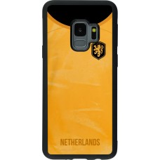 Samsung Galaxy S9 Case Hülle - Silikon schwarz Holland 2022 personalisierbares Fußballtrikot
