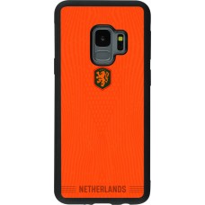 Samsung Galaxy S9 Case Hülle - Silikon schwarz Niederlande 2026 personalisierbares Fussballtrikot