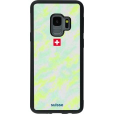 Samsung Galaxy S9 Case Hülle - Silikon schwarz Schweiz Away 2026 personalisierbares Fussballtrikot