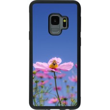Samsung Galaxy S9 Case Hülle - Silikon schwarz Bee on a flower 2026