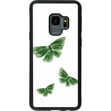 Samsung Galaxy S9 Case Hülle - Silikon schwarz Butterflies 2026