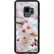 Samsung Galaxy S9 Case Hülle - Silikon schwarz Cherry tree 2026
