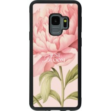 Samsung Galaxy S9 Case Hülle - Silikon schwarz Just Bloom 2026