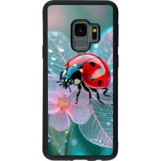Samsung Galaxy S9 Case Hülle - Silikon schwarz Ladybird in bloom 2026