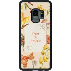 Samsung Galaxy S9 Case Hülle - Silikon schwarz Trust the process 2026