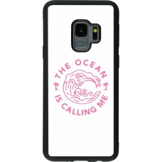 Samsung Galaxy S9 Case Hülle - Silikon schwarz The Ocean is calling me