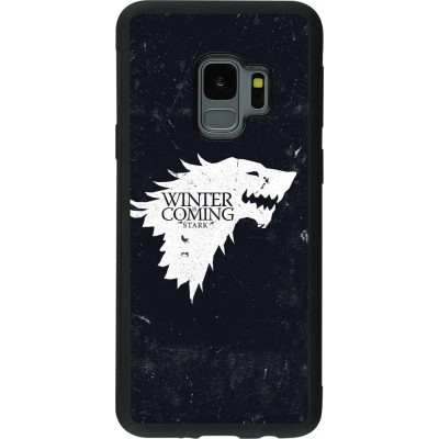 Samsung Galaxy S9 Case Hülle - Silikon schwarz Winter is coming Stark