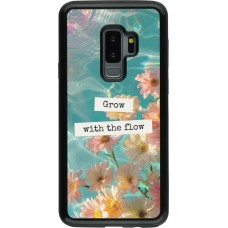 Samsung Galaxy S9+ Case Hülle - Hybrid Armor schwarz Summer 2025 Grow with the flow