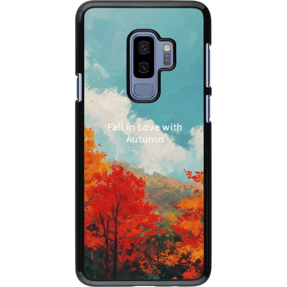 Samsung Galaxy S9+ Case Hülle - Autumn 25 Fall in love