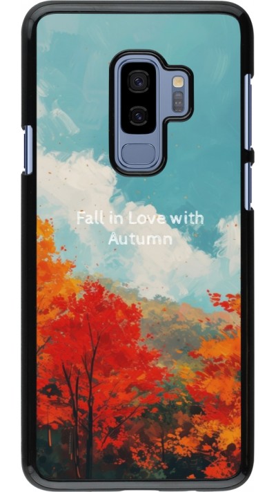 Samsung Galaxy S9+ Case Hülle - Autumn 25 Fall in love