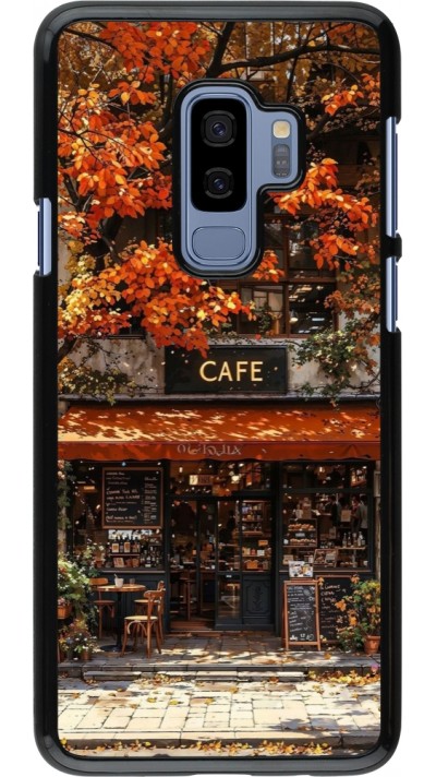 Samsung Galaxy S9+ Case Hülle - Autumn 25 Coffee shop